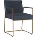 Balford Arena Navy Dining Armchair